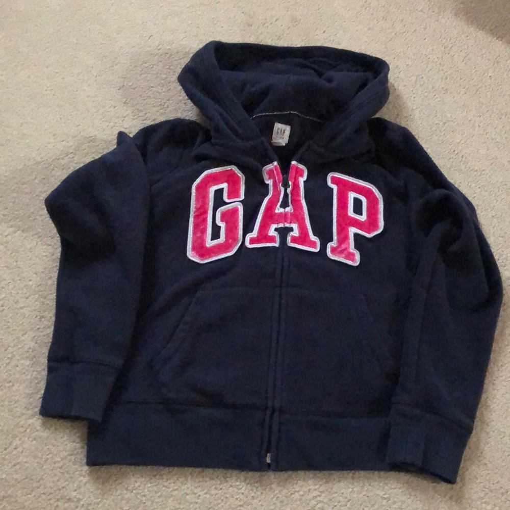 Girls gap fleece hoodie
